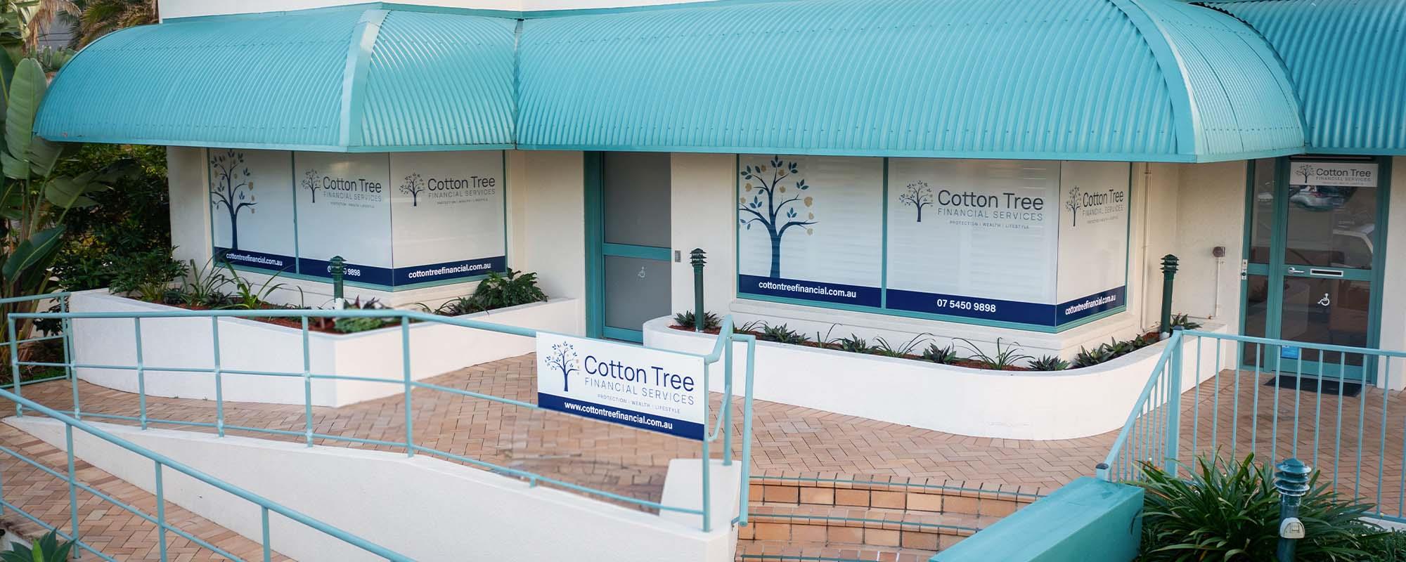 outside cotton tree financial services offices